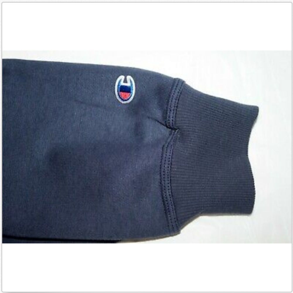 Champion Long Sleeve Spell Out Crewneck Sweatshirt - Picture 7 of 7